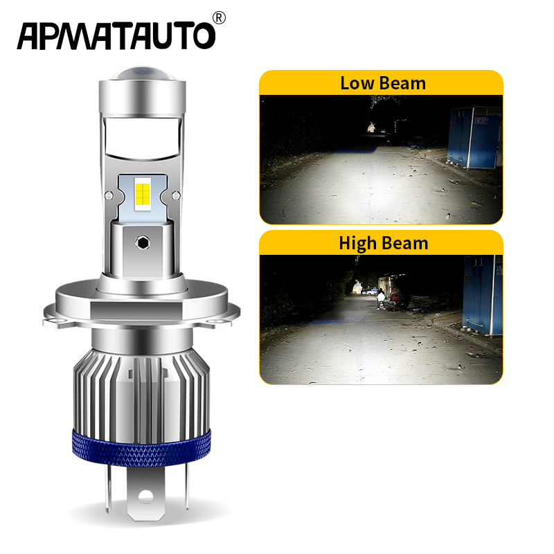 Home Cinema Projector - H4 HS1 LED Motorcycle Headlight Bulbs
