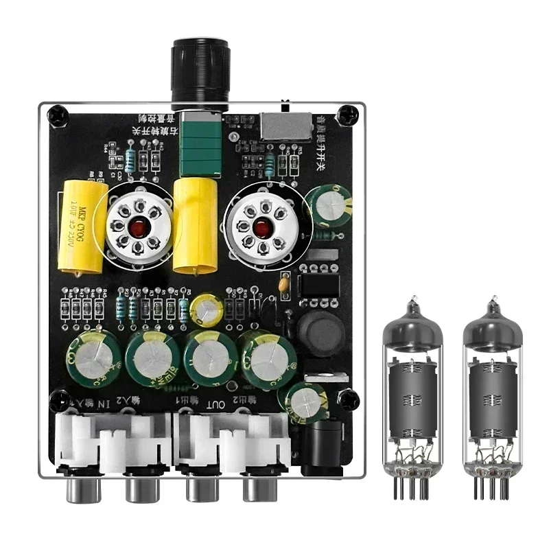 Home Cinema Beamer - Upgraded 6K4 Tube Preamplifier Amplifiers HiFi