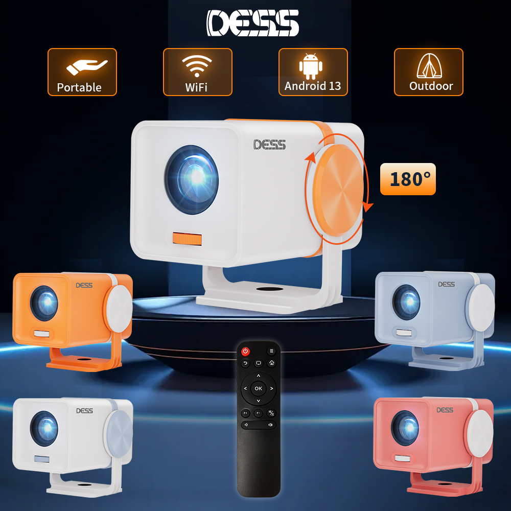 Home Cinema Focal - DESS Projector Android 13 Dual Band