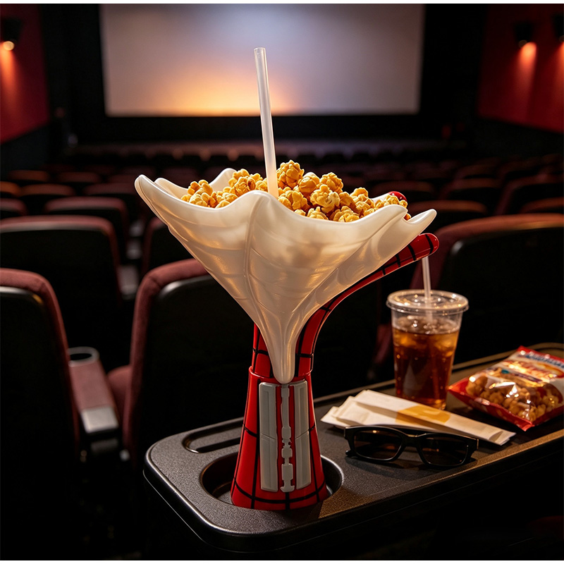 Home Cinema Today - Spider Web Popcorn Bucket 3d Creative