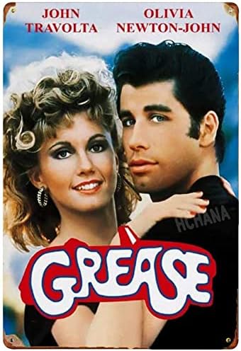 Home Cinema Classic - Grease Classic Movie Tin Sign, Metal