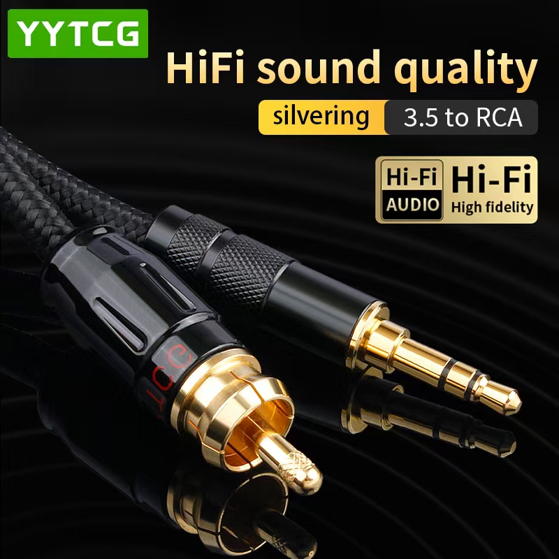 Home Cinema Beamer - YYTCG SPDIF Coaxial Cable HIFI 3.5mm