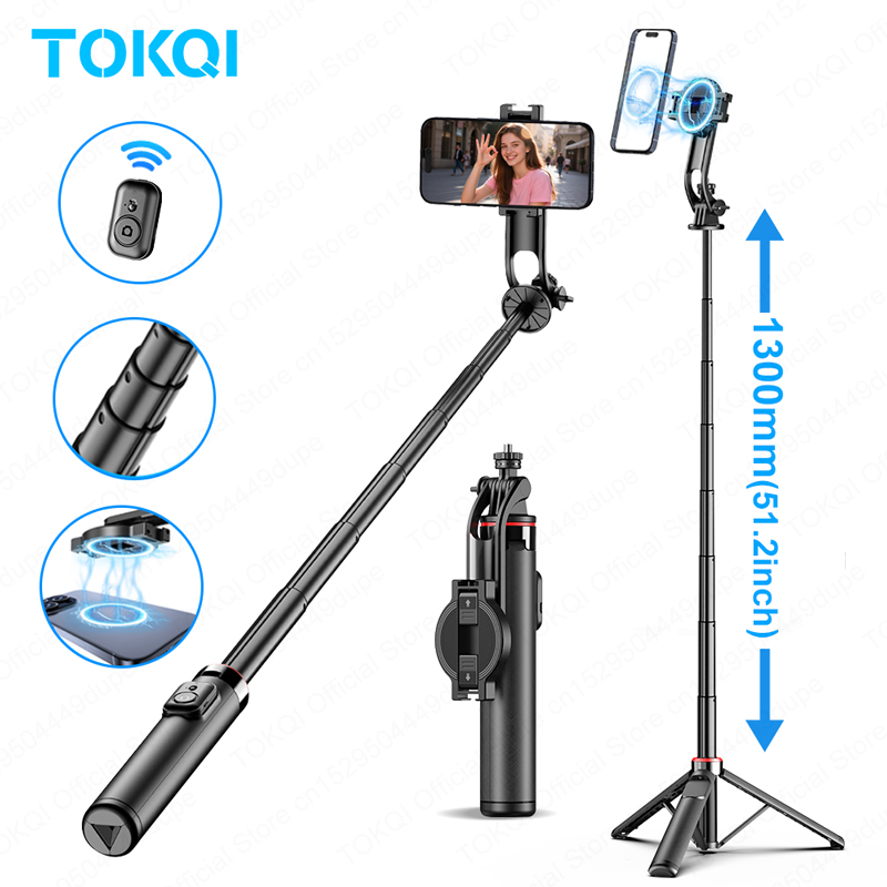 Smart Tv Stick - TOKQI C20 Magnetic Selfie Stick Tripod
