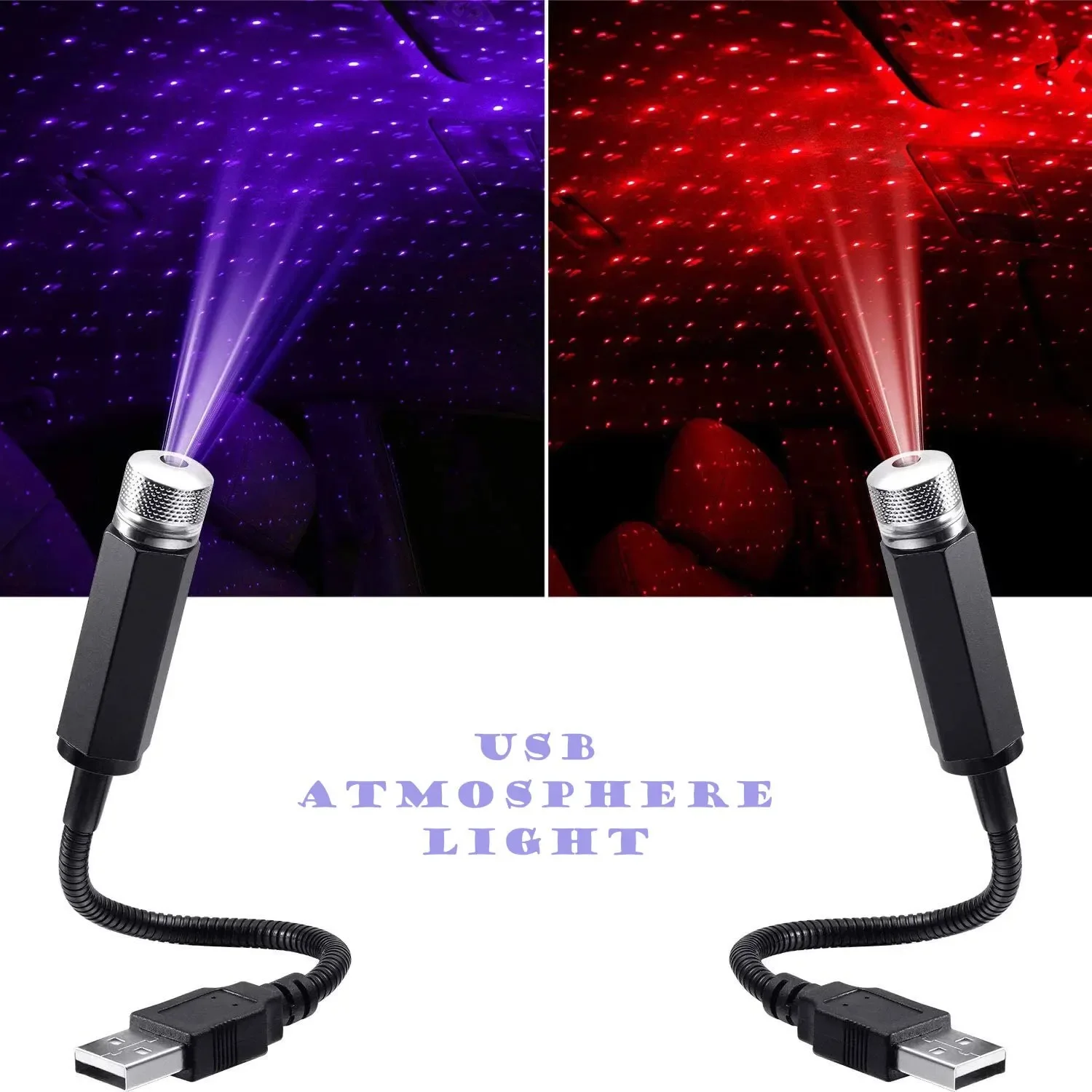 Home Cinema Projector - QXNY Mini Car LED Starry Sky
