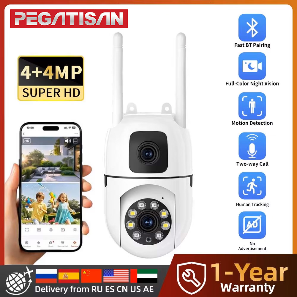 Home Cinema Screen - 8MP HD Wifi Surveillance PTZ Camera