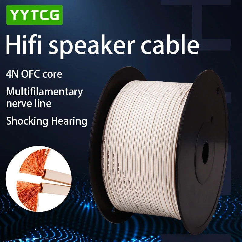 Home Cinema Beamer - YYTCG DIY Loud Speaker Cable Hi-Fi