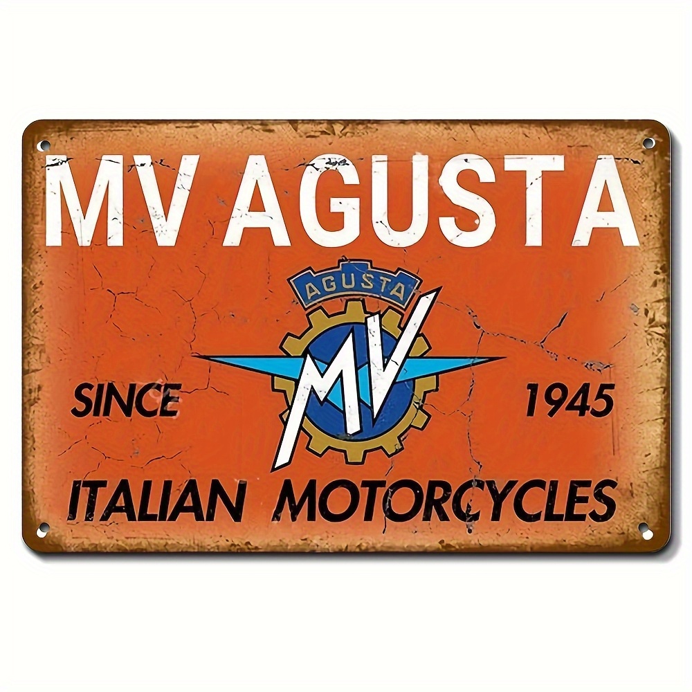 Home Cinema Classic - Vintage MV Agusta Italian Motorcycles Metal