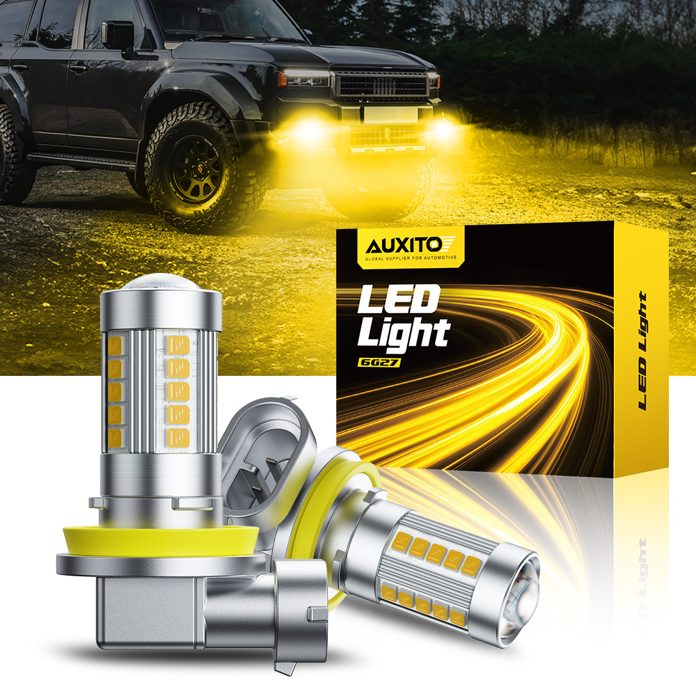 Home Cinema Projector - AUXITO 6G27 Fog Light H8 H9