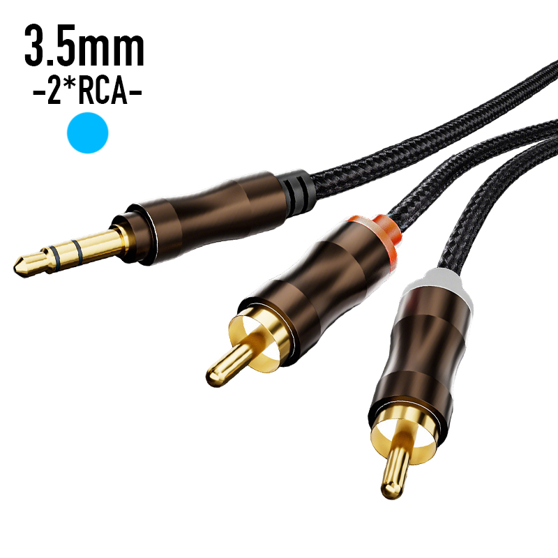 Home Cinema Beamer - RCA To 3.5 mm Jack Aux