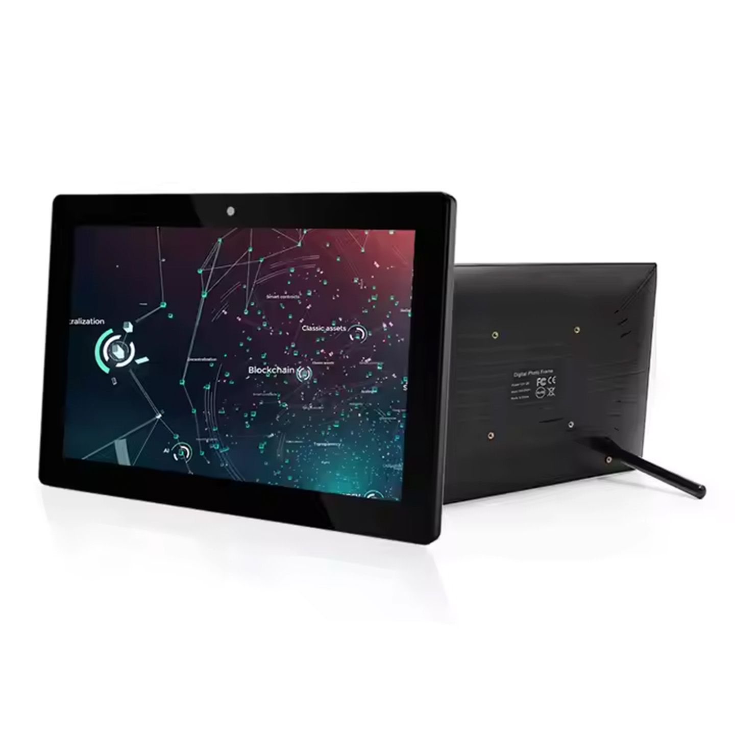 Home Cinema Screen - Wall-Mounted 10.1-inch Android 14 Commercial Tablet