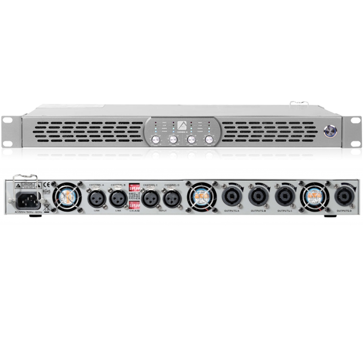 1U Digital Power Amplifier 4Ch - đánh giá và giá Home Cinema Beamer