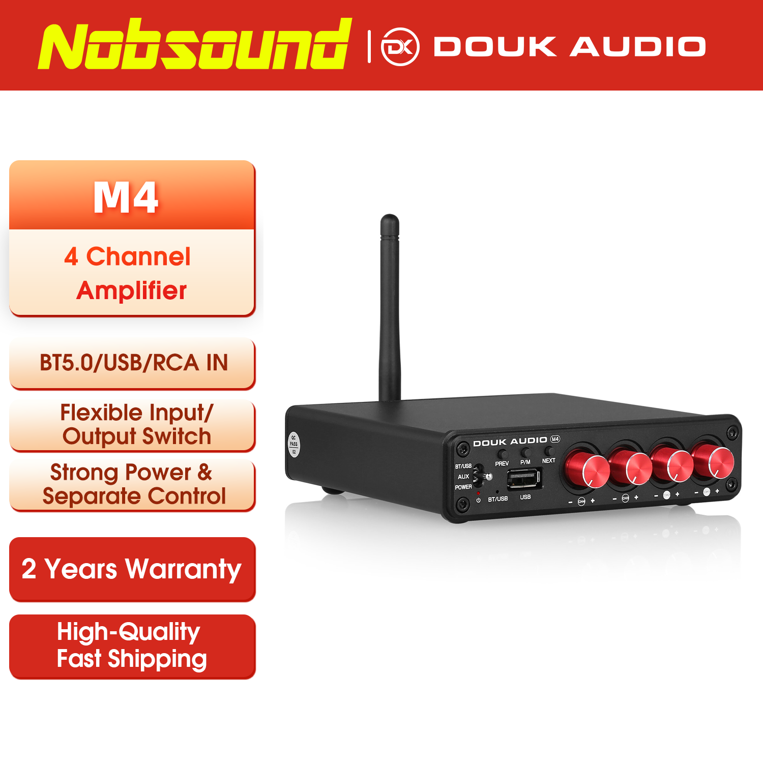 Nobsound HiFi Stereo Bluetooth - đánh giá và giá Home Cinema Bluetooth