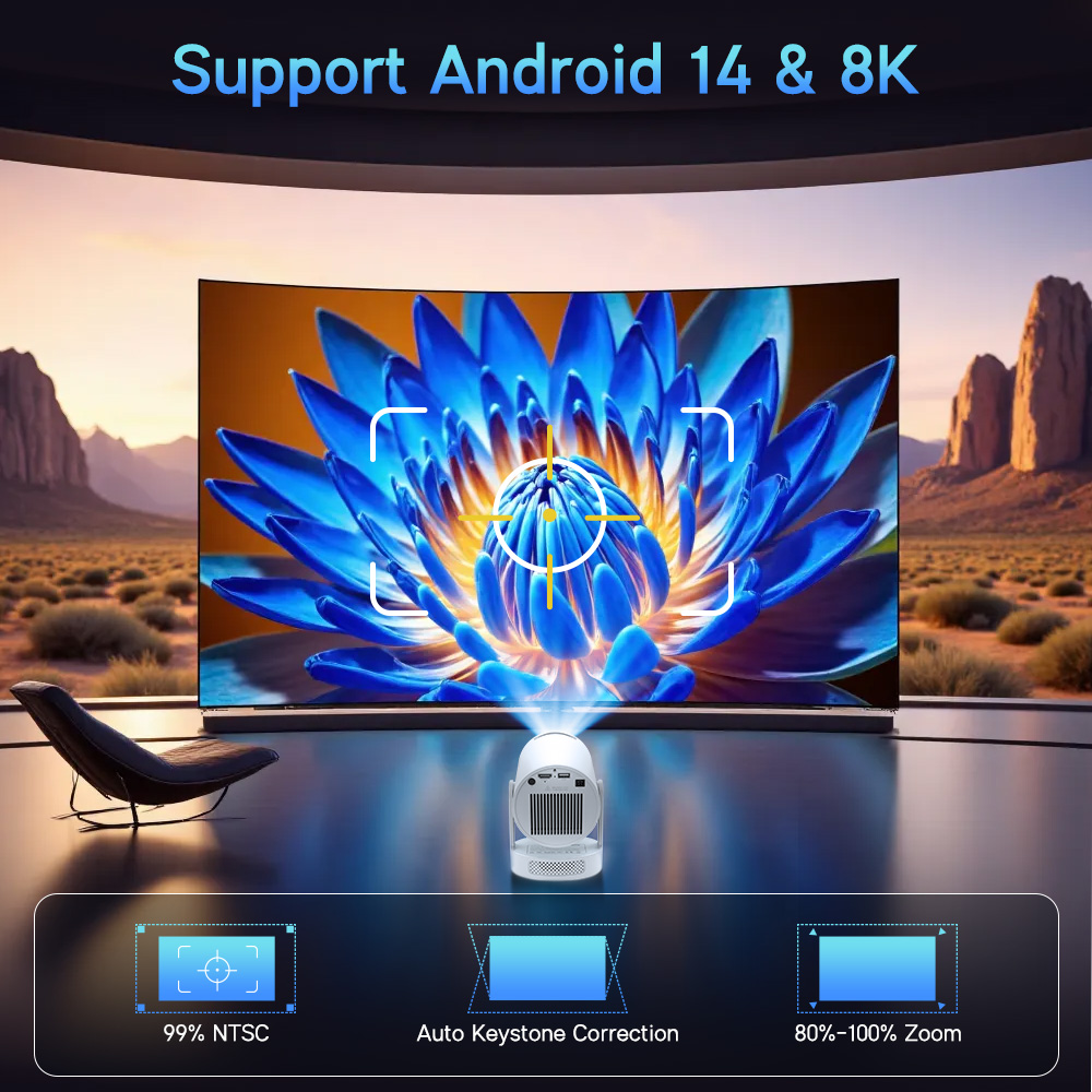 Magcubic Android 14 Native 108 - đánh giá và giá Home Cinema Focal