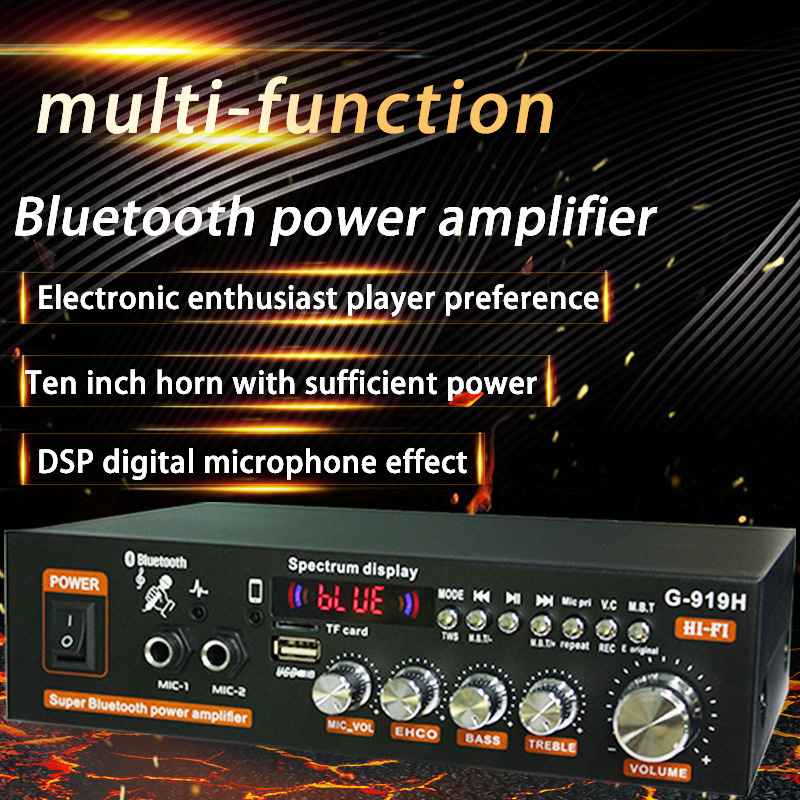 G-919H 1000W Home Power Amplif - đánh giá và giá Home Cinema Bluetooth
