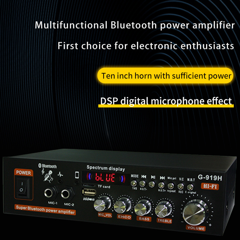 G-919H 1000W Home Power Amplif - đánh giá và giá Home Cinema Bluetooth