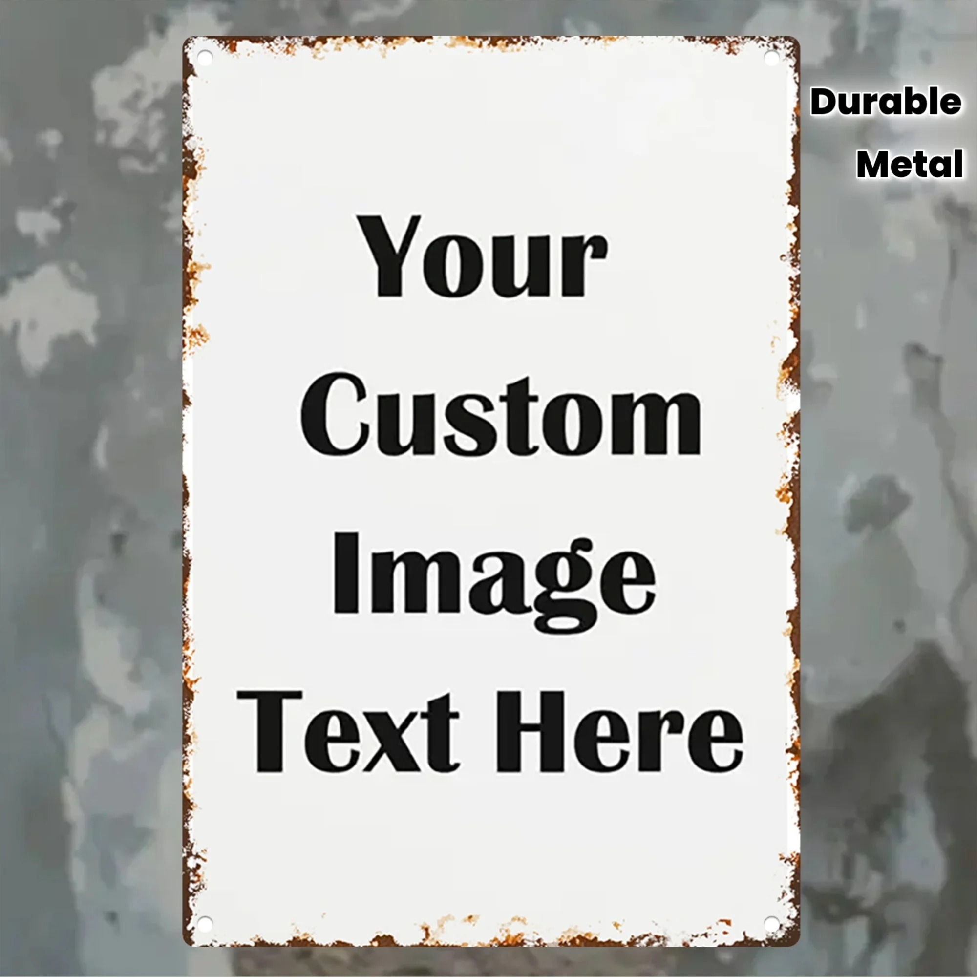 Custom Photo & Text Tin Sign - - đánh giá và giá Home Cinema Classic