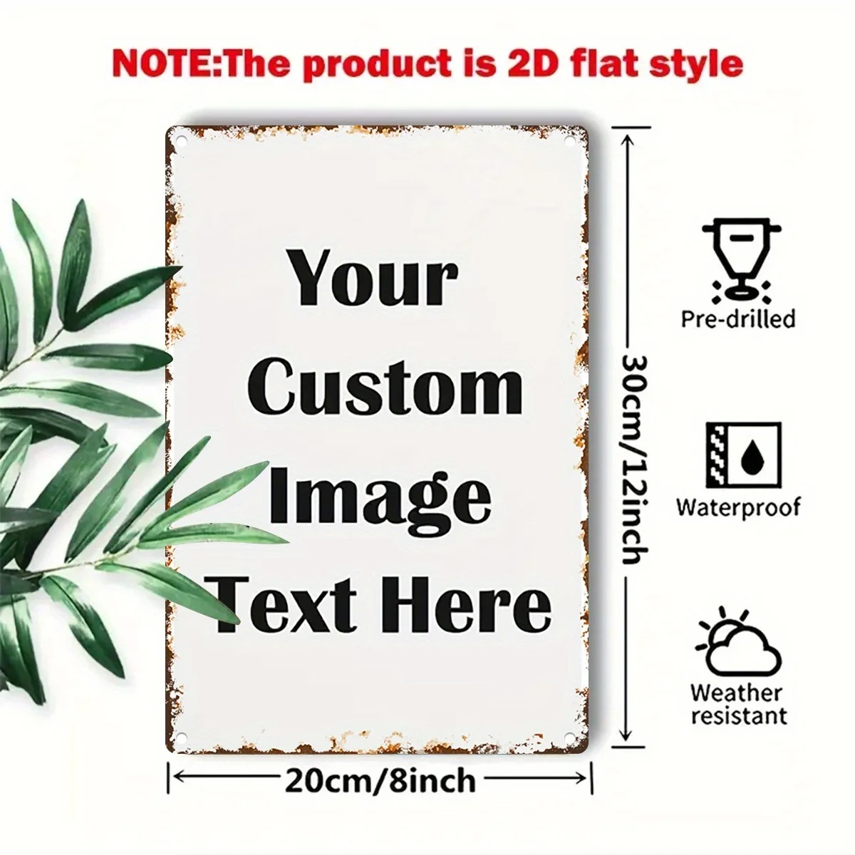 Custom Photo & Text Tin Sign - - đánh giá và giá Home Cinema Classic