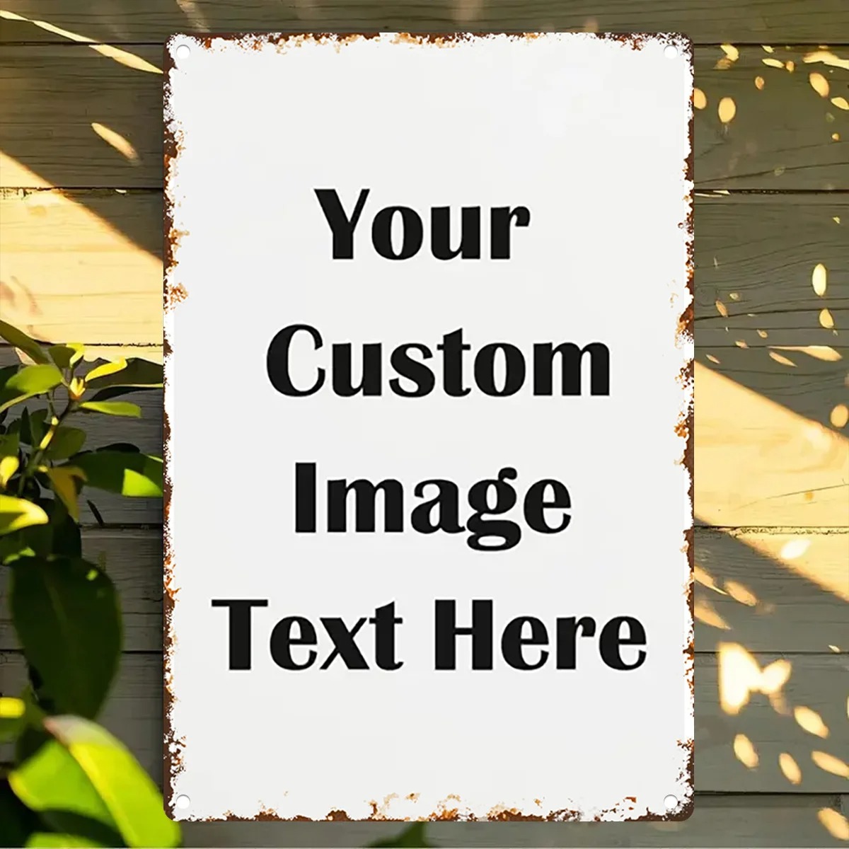 Custom Photo & Text Tin Sign - - đánh giá và giá Home Cinema Classic