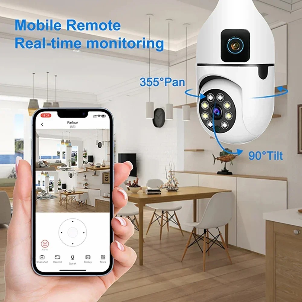E27 Bulb Surveillance Security - đánh giá và giá Home Cinema Screen
