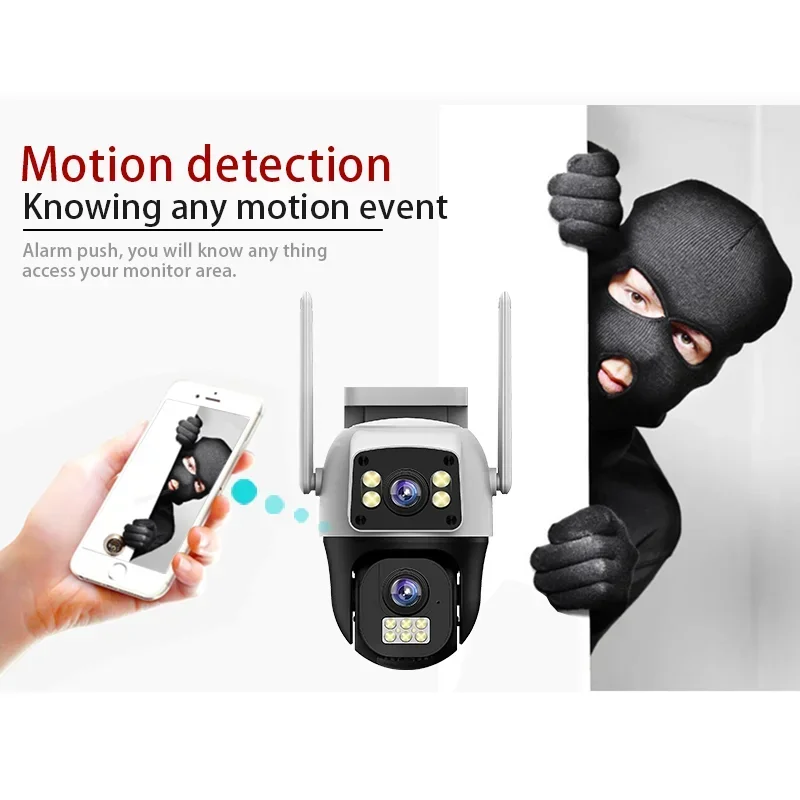 8MP 4K WIFI IP Camera PTZ Outd - đánh giá và giá Home Cinema Screen