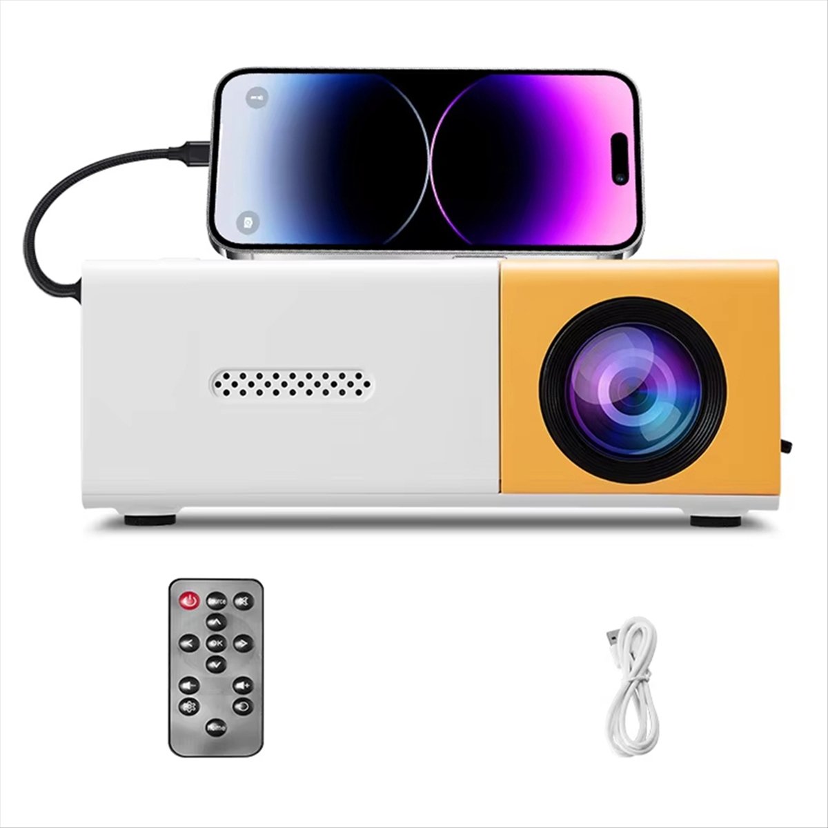 Delighted- Portable Mini Proje - đánh giá và giá Home Cinema Projector
