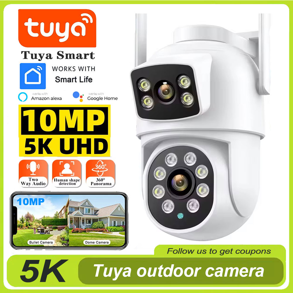 Tuya 4K 8MP Wifi Camera PTZ Ou - đánh giá và giá Home Cinema Screen