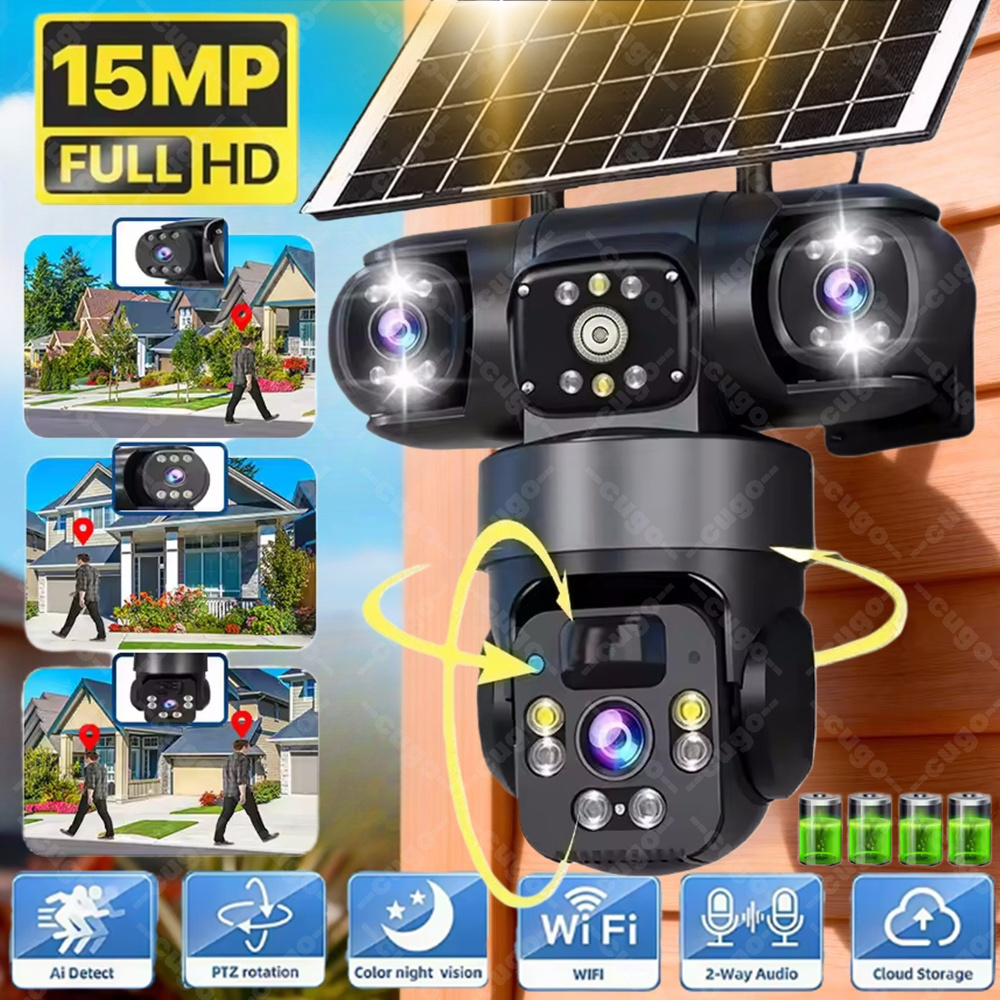 V380 3 Screen 3 Lens WIFI Came - đánh giá và giá Home Cinema Screen