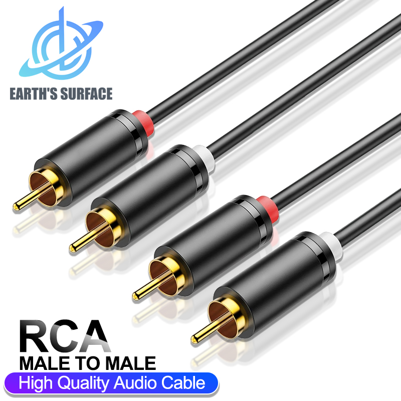 HIFI Stereo RCA Cable 2RCA to  - đánh giá và giá Home Cinema Beamer