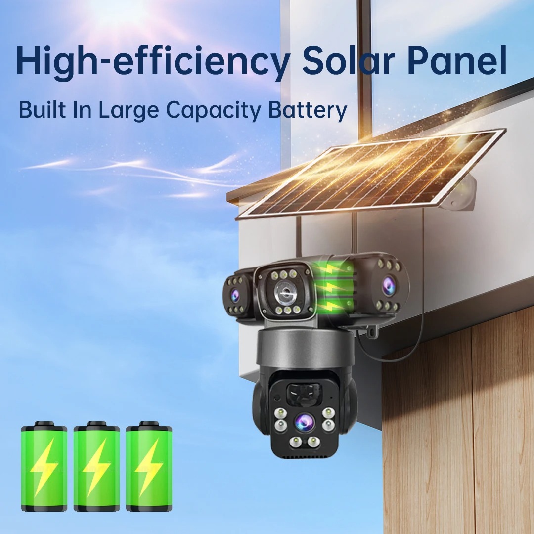 15MP V380 Pro Solar Camera Out - đánh giá và giá Home Cinema Screen