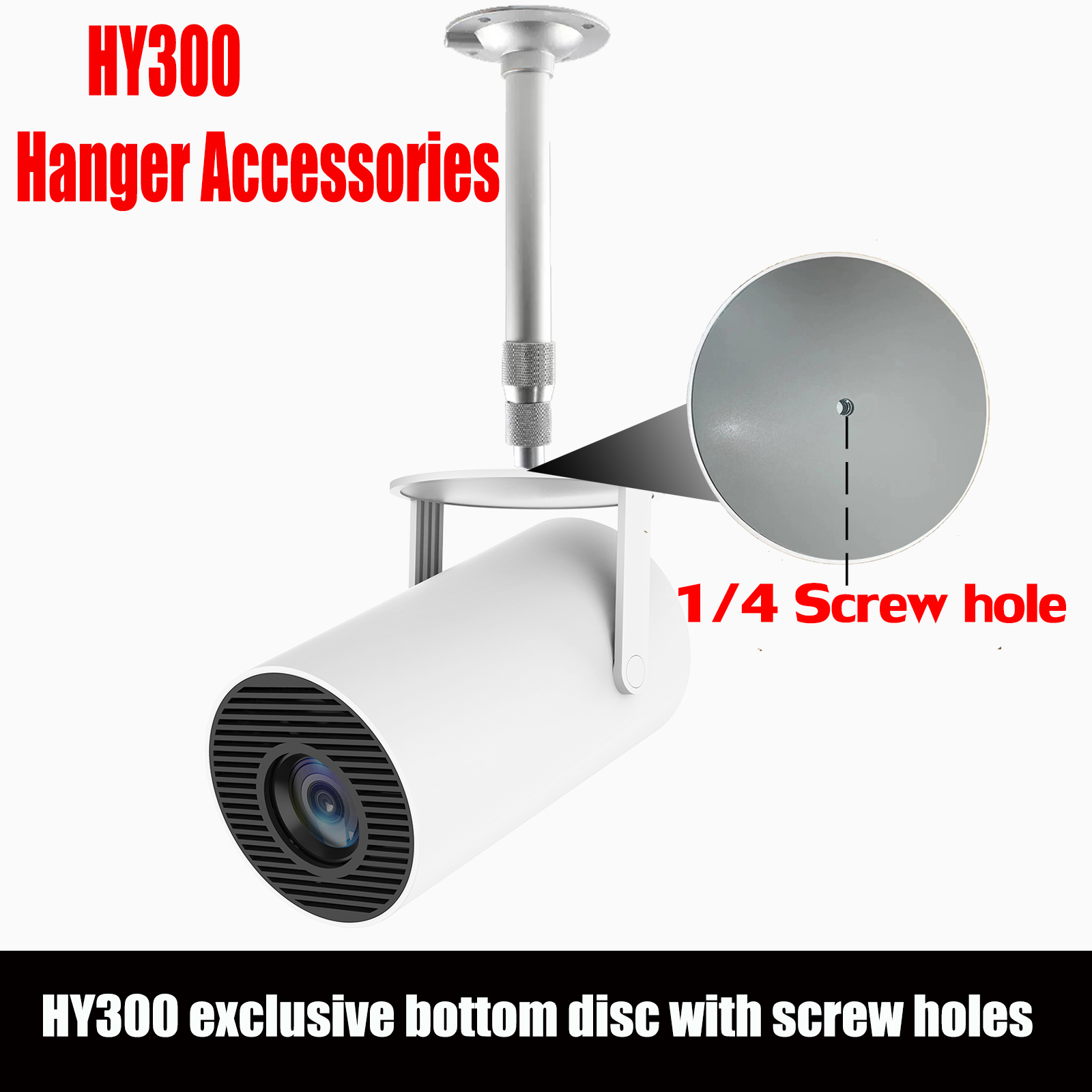 HY300 Projector Accessories Ce - đánh giá và giá Home Cinema Screen