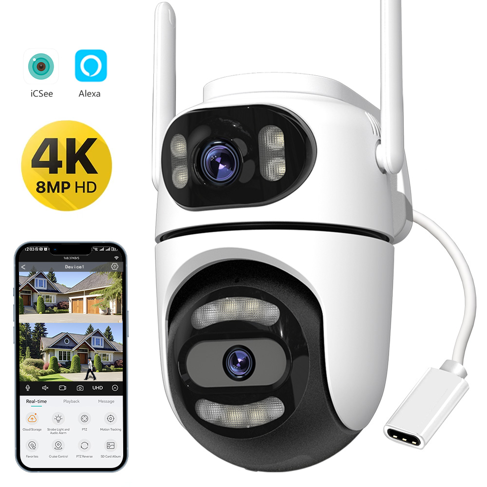 8MP 4K HD Wifi PTZ Camera iCse - đánh giá và giá Home Cinema Screen