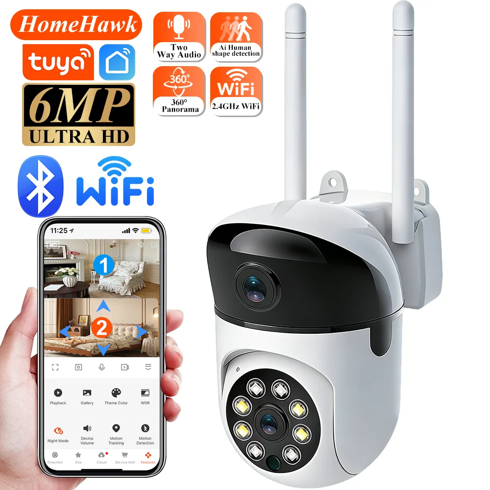 Indoor Camera Wifi Tuya Smart  - đánh giá và giá Home Cinema Screen