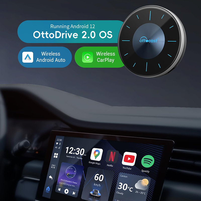 OTTOCAST P3 CarPlay AI Box Wir - đánh giá và giá Smart Tv Stick