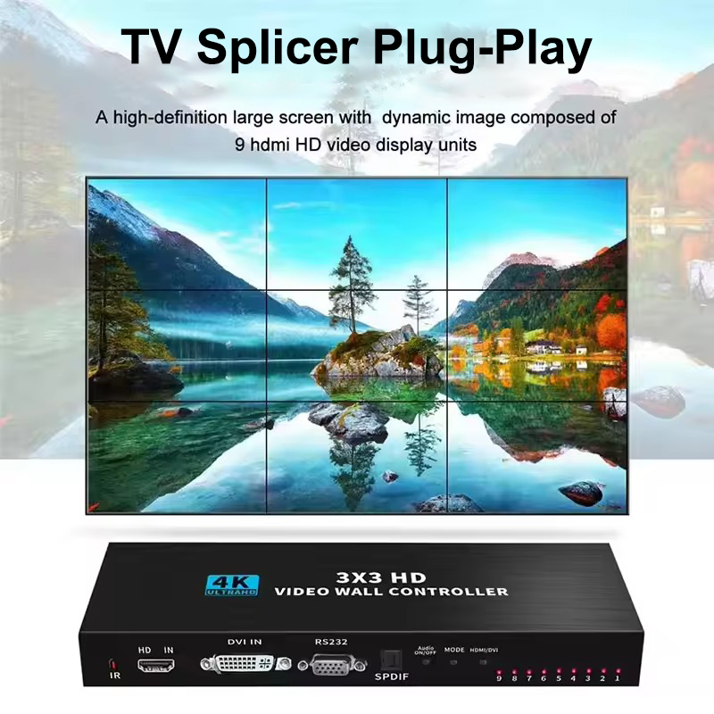 4K HDMI Video Wall Controller  - đánh giá và giá Home Cinema Screen