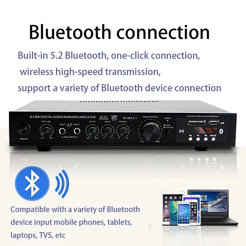AV-369BT Bluetooth 5.1 Sound S - đánh giá và giá Home Cinema Bluetooth